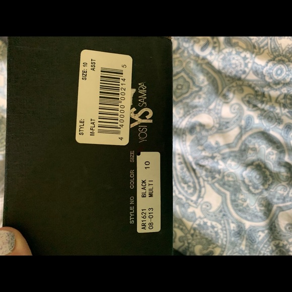 Yosi Samra ballet shoes. Black with multi spikes - Picture 4 of 4